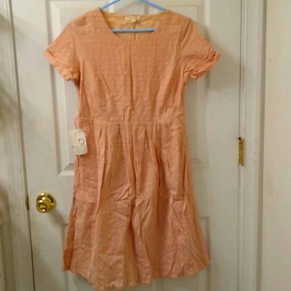 Peach Dress